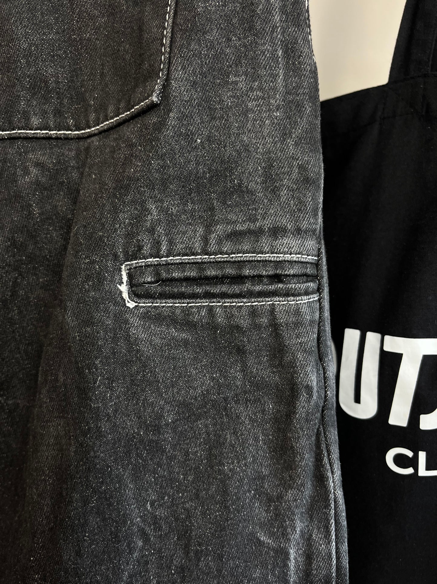 Sweats Collective Washed Black Jeans - Large
