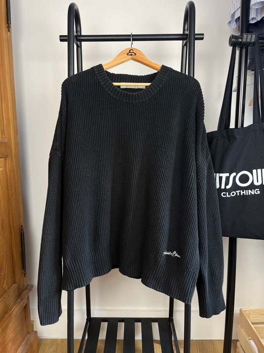 About:Blank Black Knit - XL