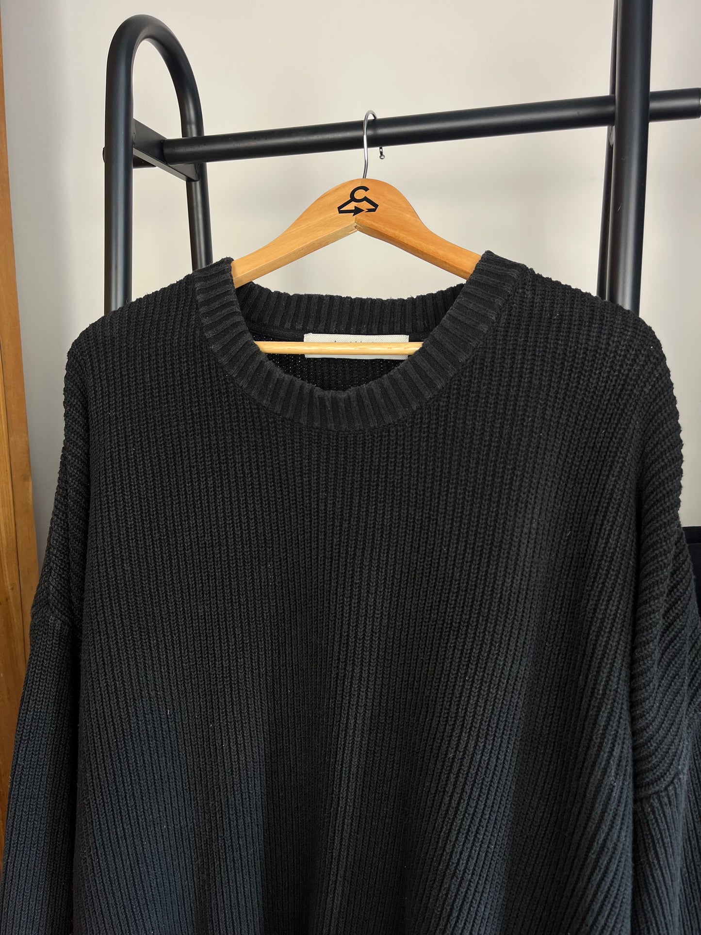 About:Blank Black Knit - XL