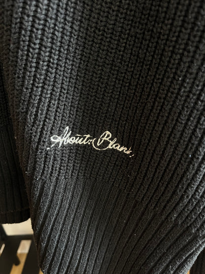 About:Blank Black Knit - XL