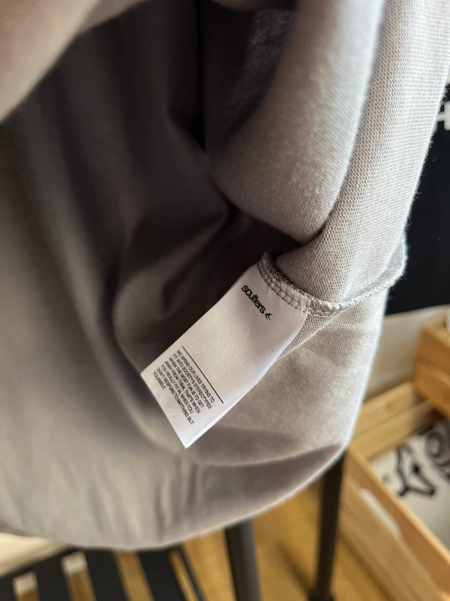 Scuffers Grey T-Shirt - Large