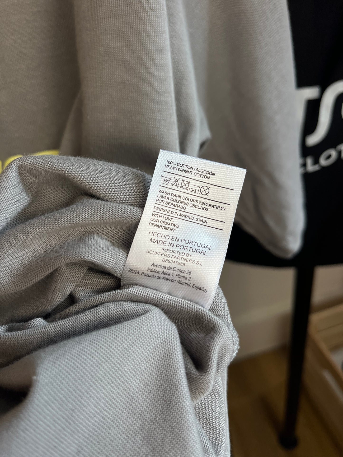 Scuffers Grey T-Shirt - Large