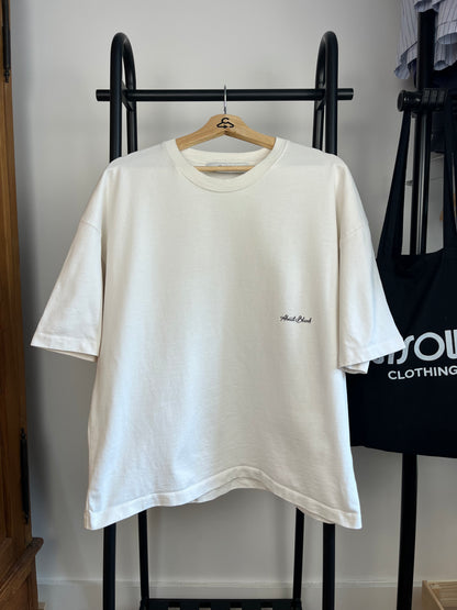 About:Blank Off White T-Shirt - Large