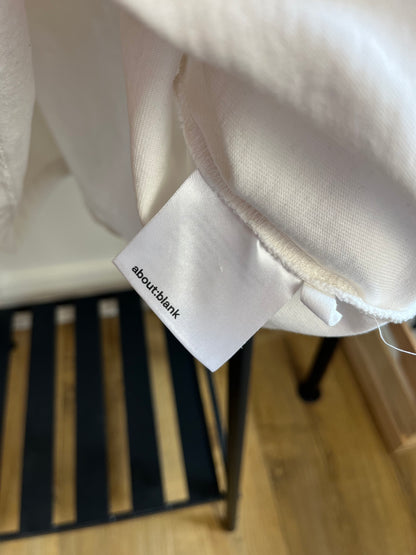 About:Blank Off White T-Shirt - Large
