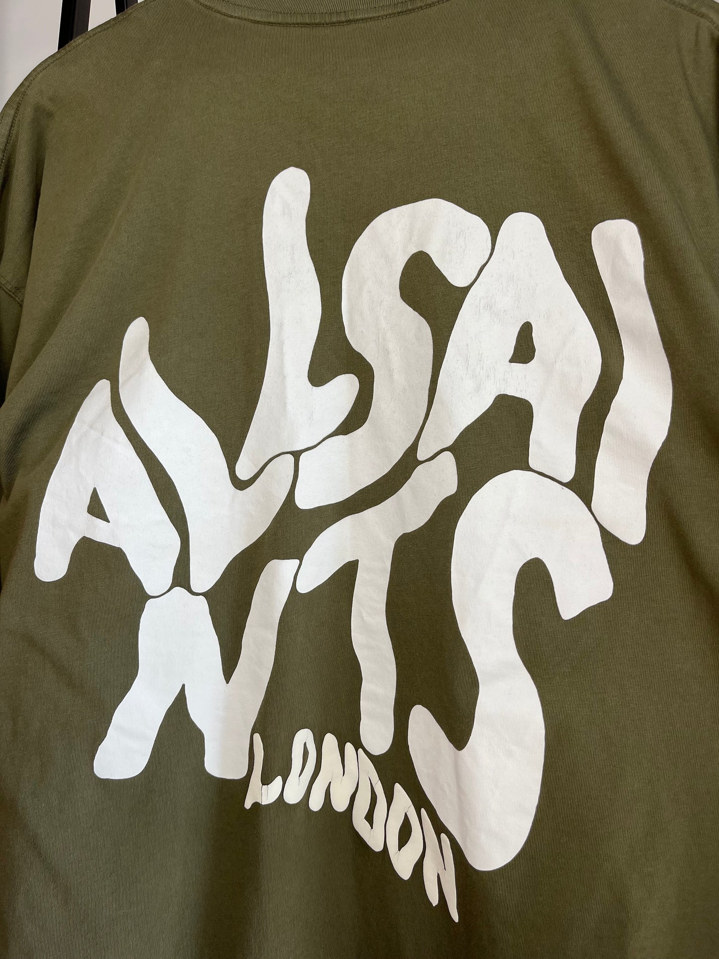 All Saints Khaki T-shirt - Medium
