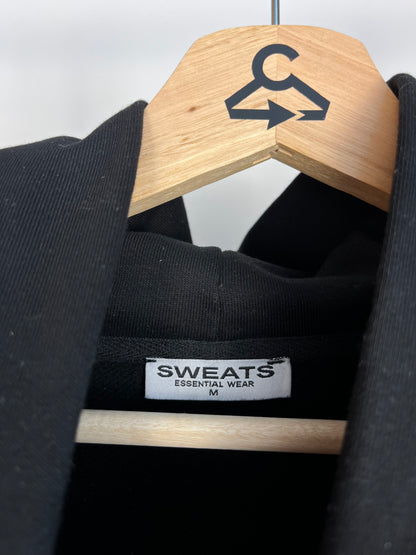 Sweats Collective Black Hoodie - Medium