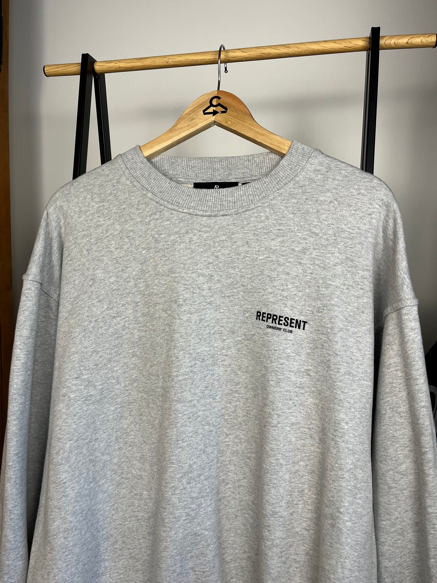 Represent Grey Sweatshirt - Medium