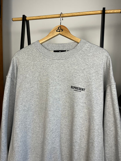 Represent Grey Sweatshirt - Medium