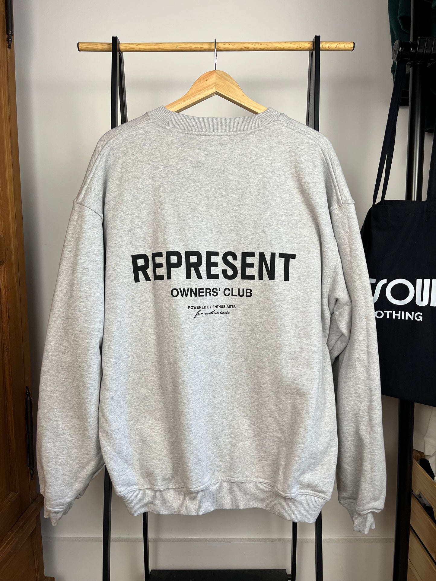 Represent Grey Sweatshirt - Medium