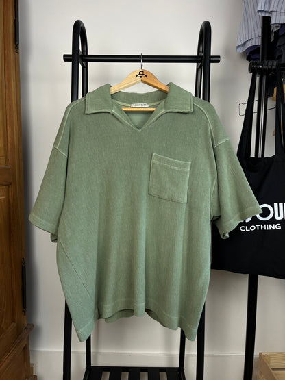 Illicit Bloc Green Polo - Medium