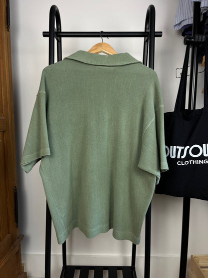 Illicit Bloc Green Polo - Medium