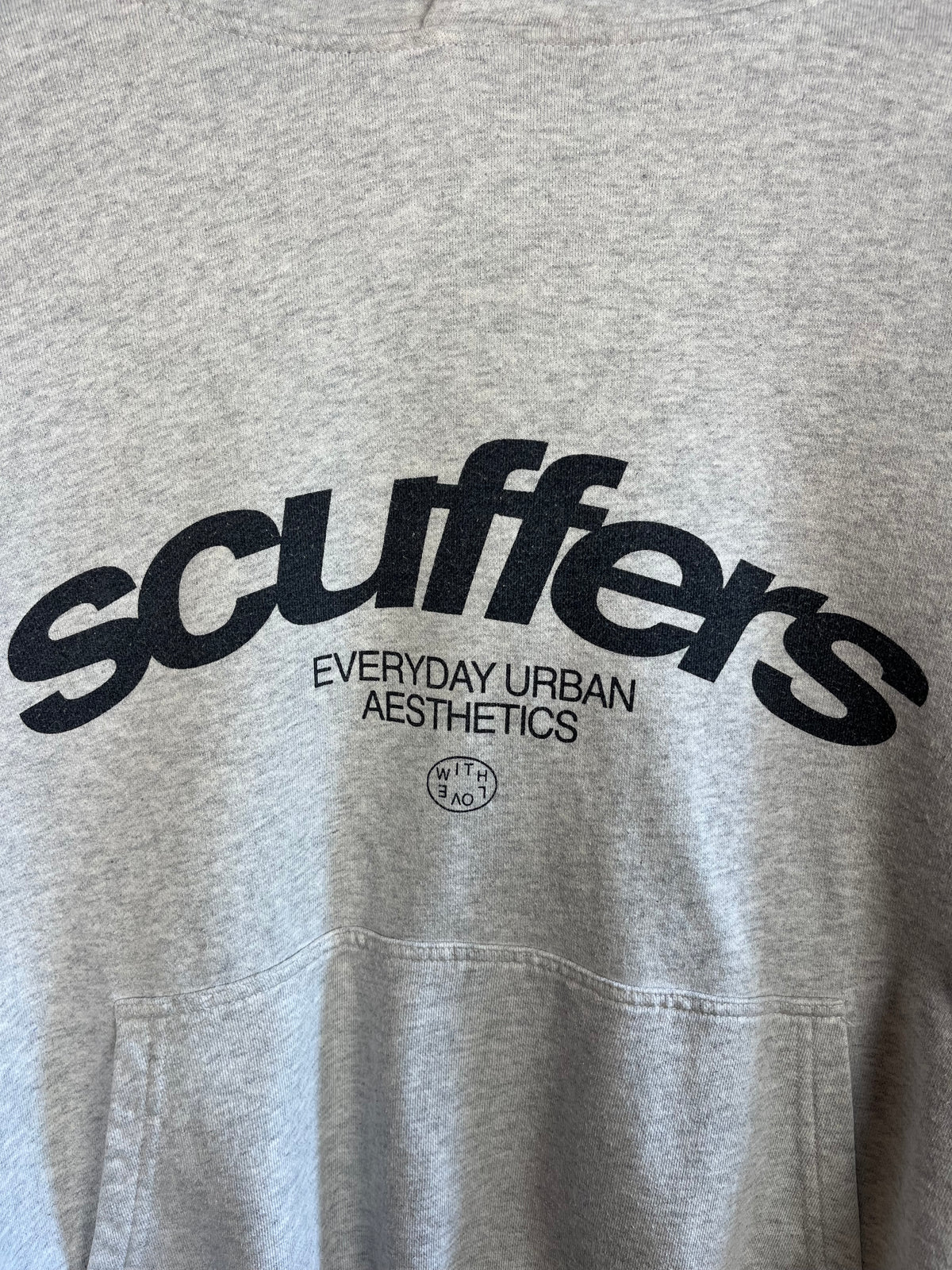 Scuffers Grey Hoodie - XL