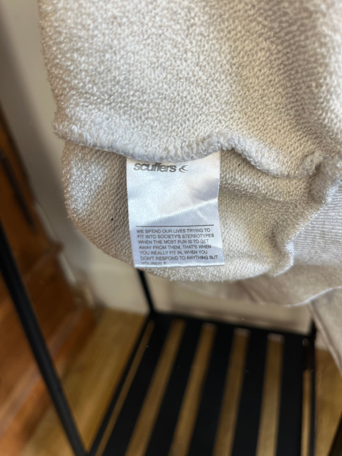 Scuffers Grey Hoodie - XL