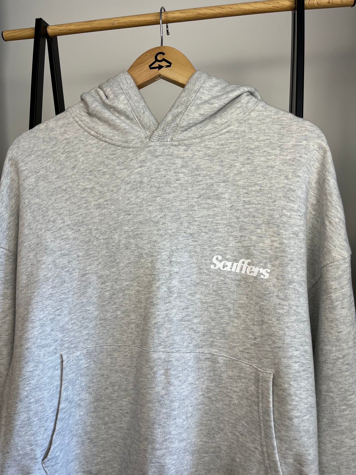 Scuffers Grey Hoodie - Large