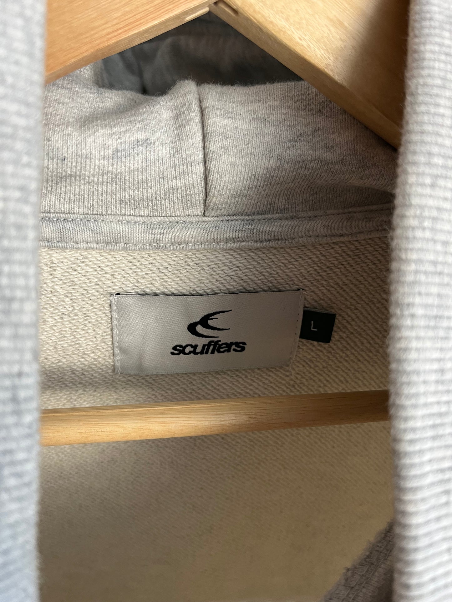 Scuffers Grey Hoodie - Large