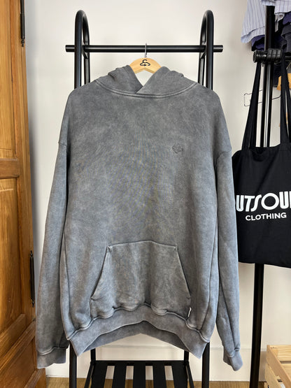 The Couture Club Washed Grey Hoodie - Large