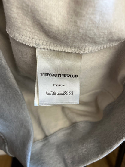 The Couture Club Grey 1/2 Zip Hoodie - Medium