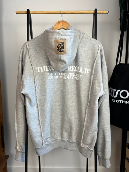 The Couture Club Grey 1/2 Zip Hoodie - Medium
