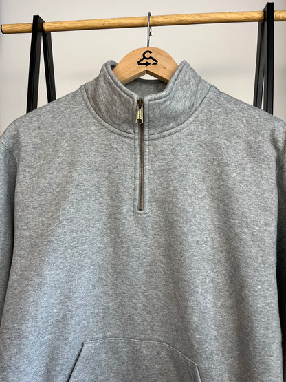 Carhartt Grey 1/4 Zip - Large