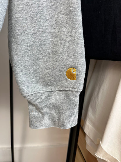 Carhartt Grey 1/4 Zip - Large