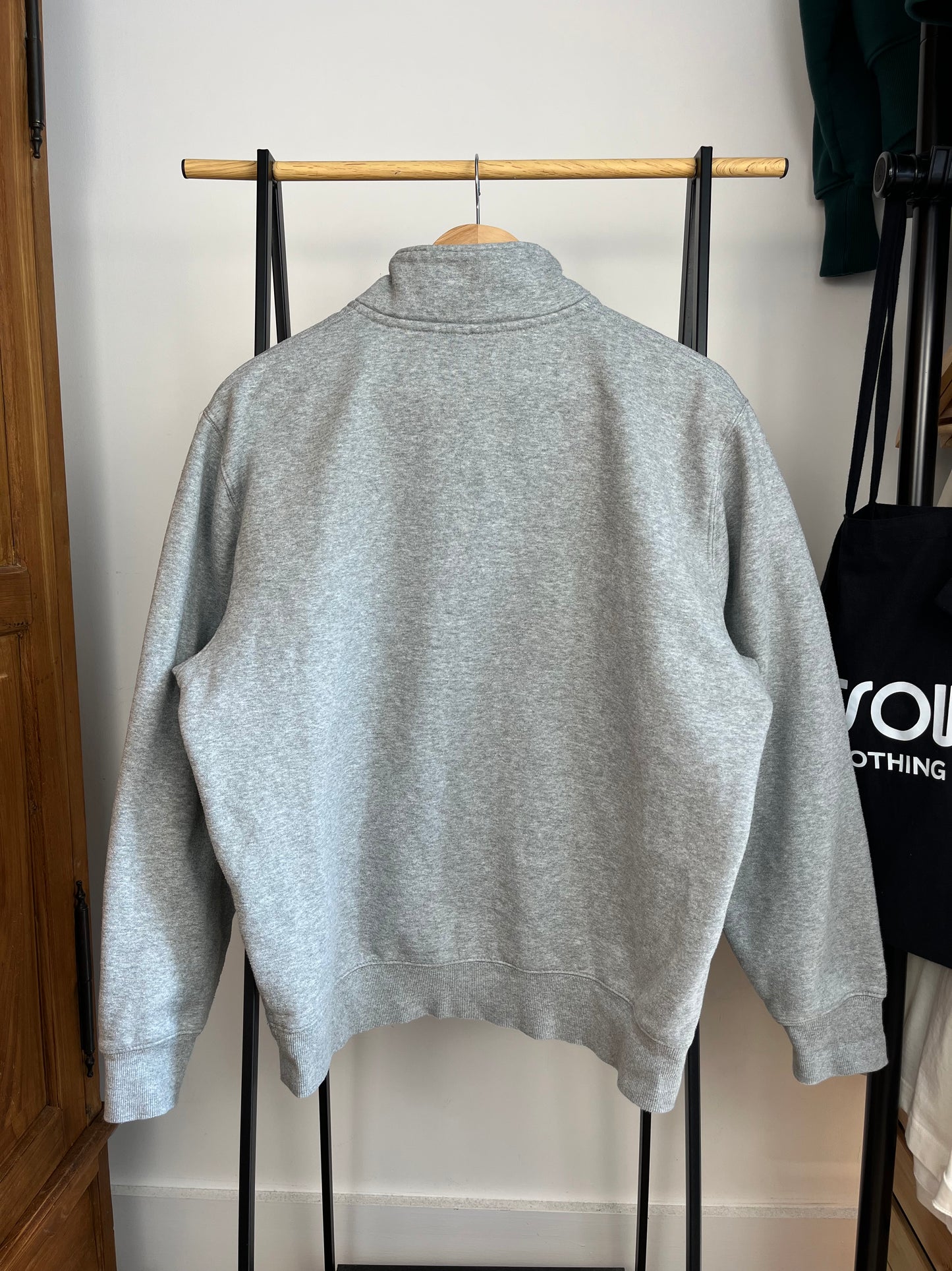 Carhartt Grey 1/4 Zip - Large