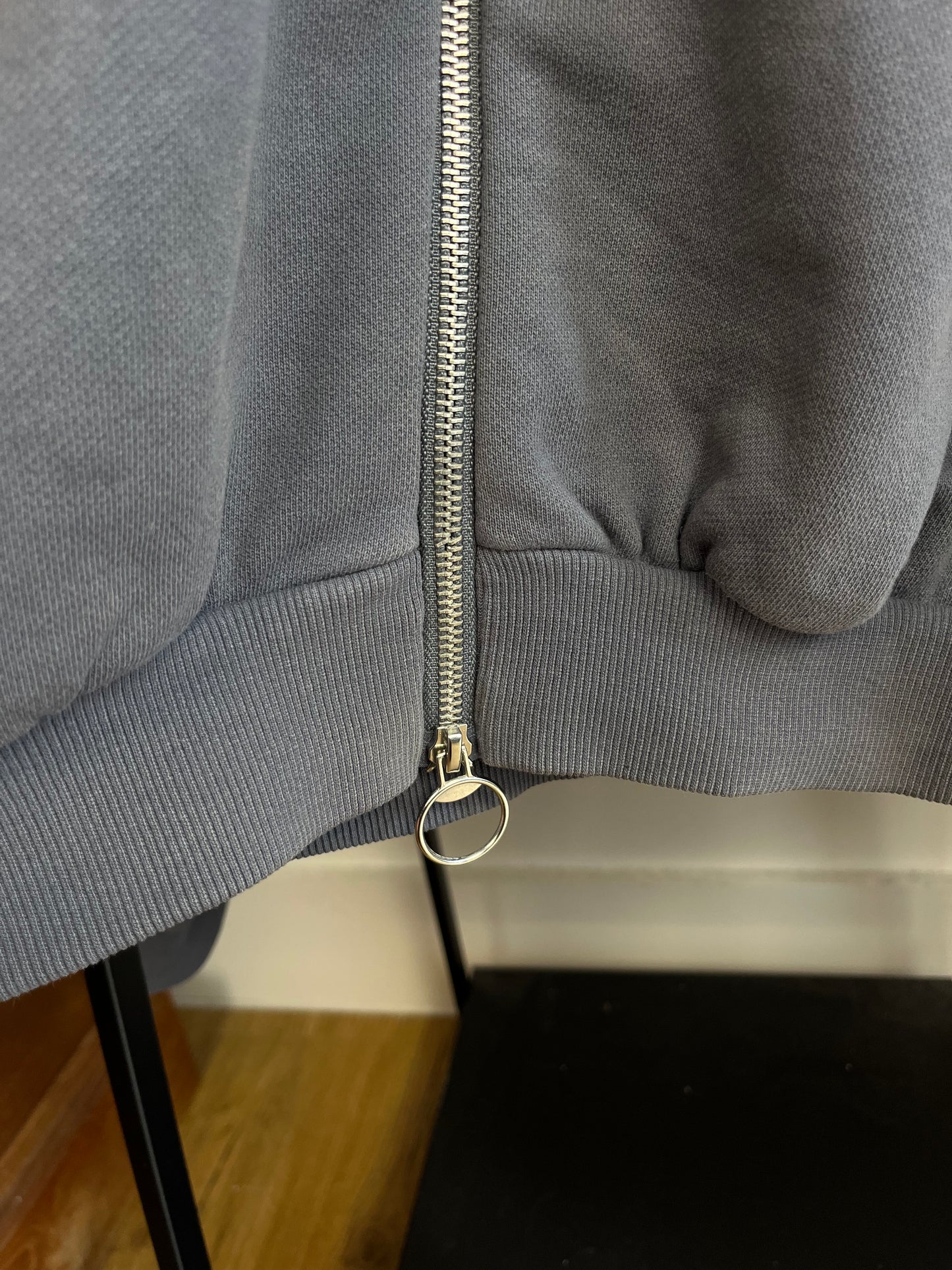 Scuffers Blue/Grey Zip Up Hoodie - XL