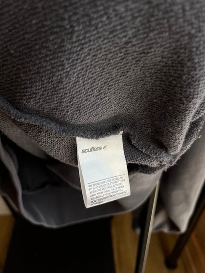 Scuffers Blue/Grey Zip Up Hoodie - XL