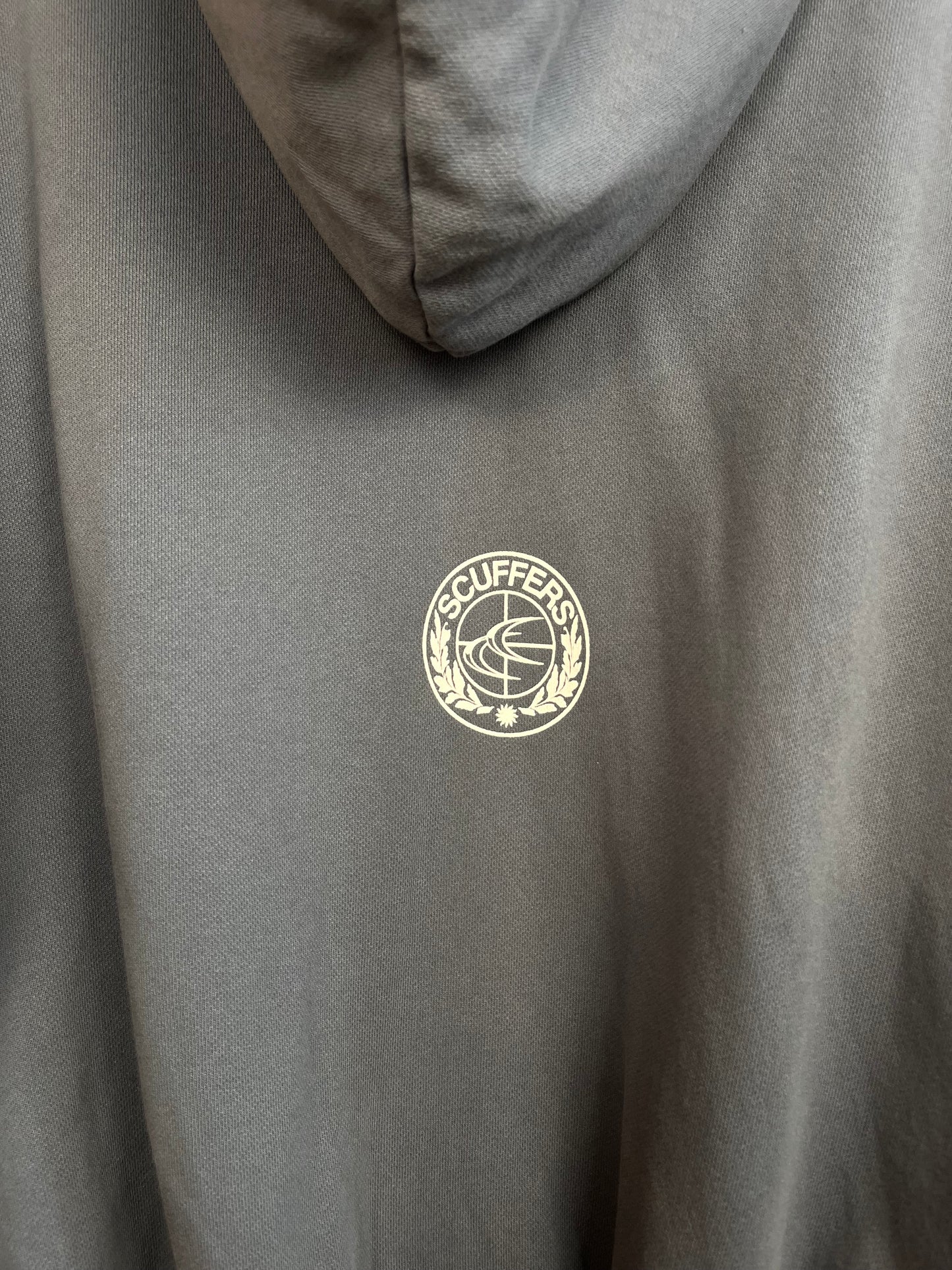 Scuffers Blue/Grey Zip Up Hoodie - XL