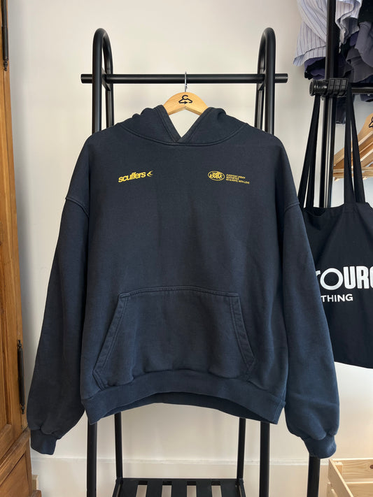 Scuffers Navy Hoodie - Large