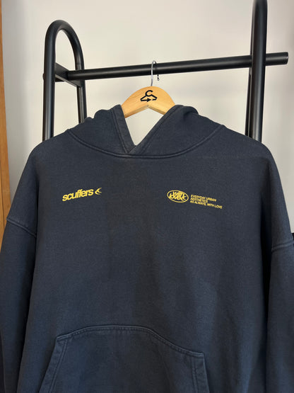 Scuffers Navy Hoodie - Large