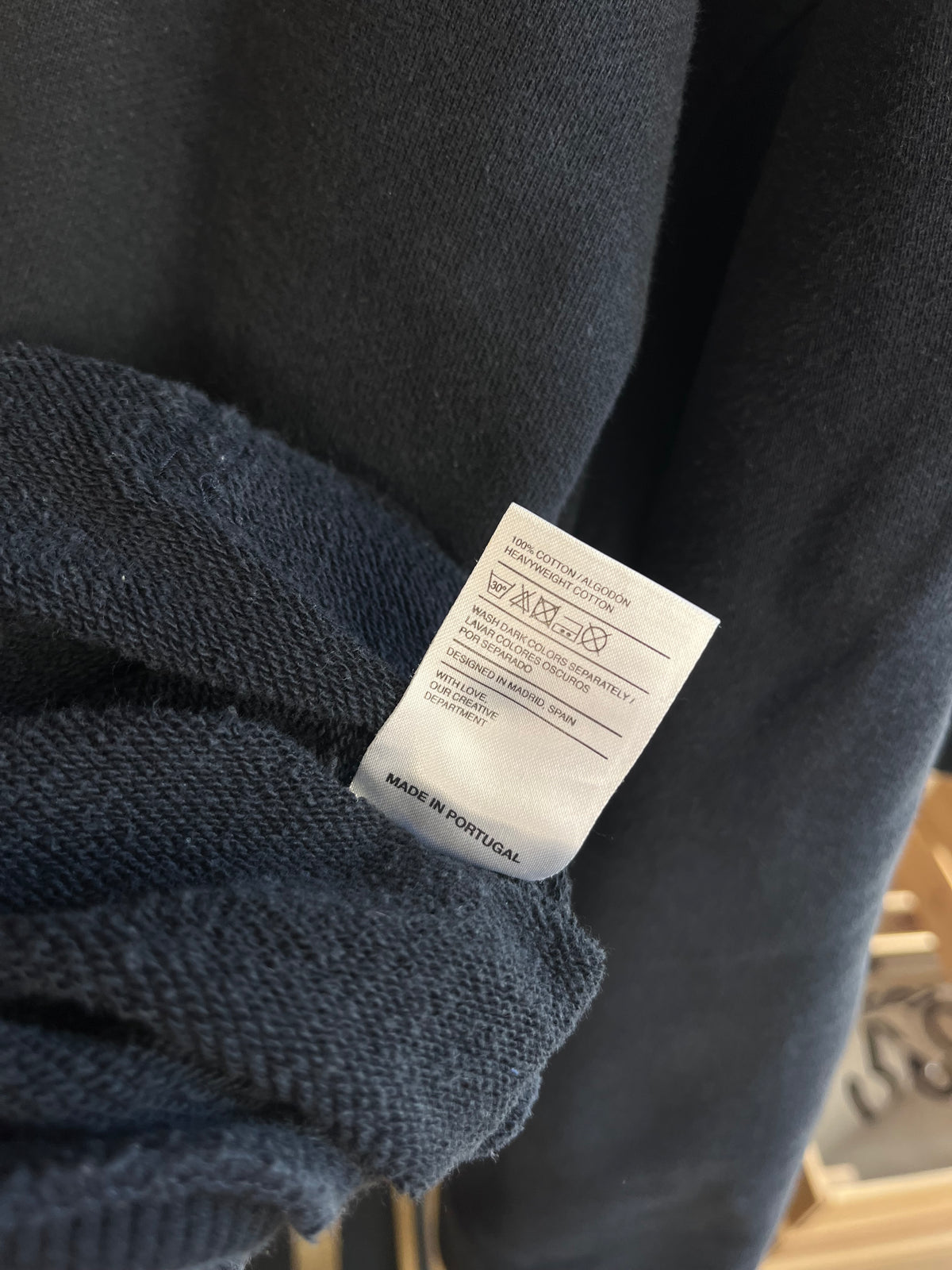 Scuffers Navy Hoodie - Large