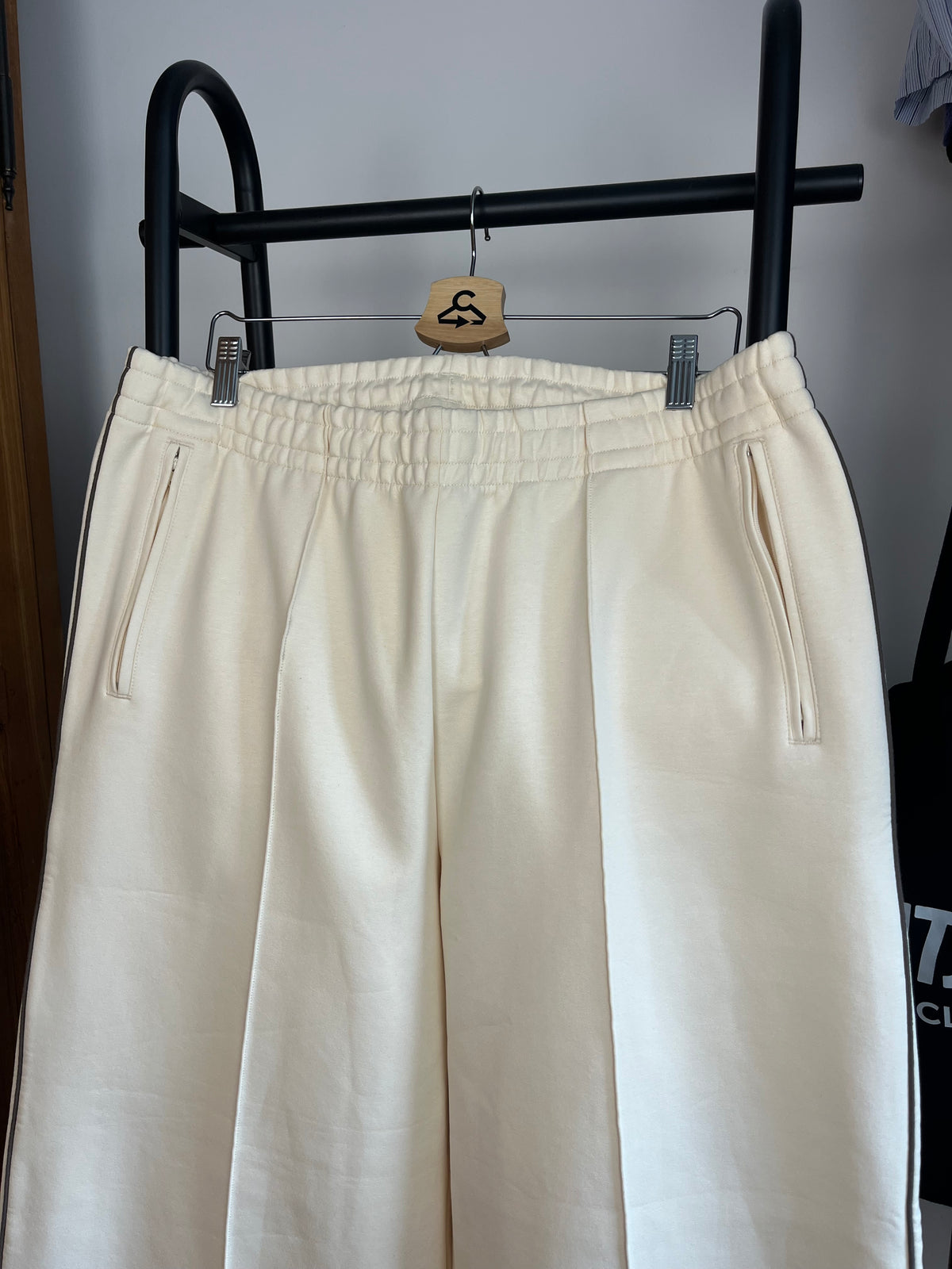 EME Cream Joggers - EU 44 UK 34