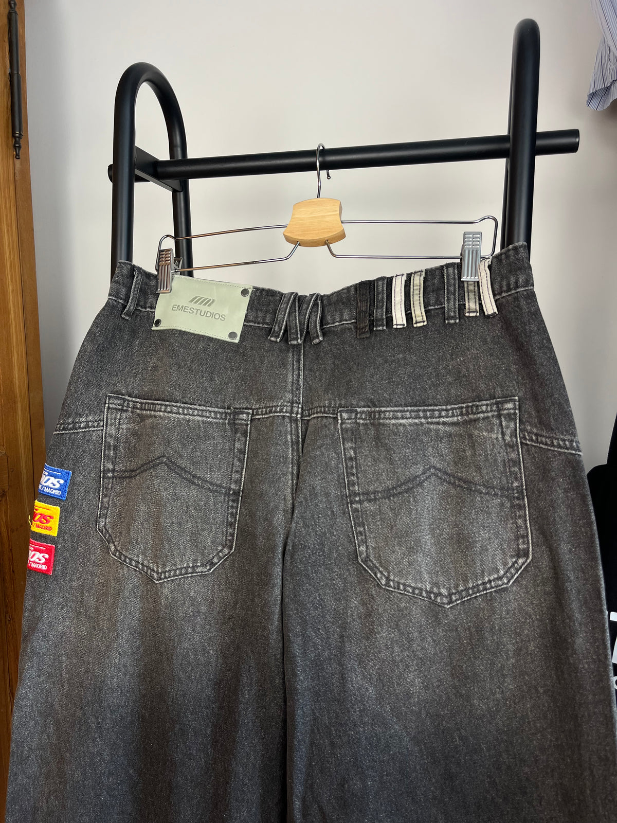 EME Washed Black Jeans - EU 42 UK 32