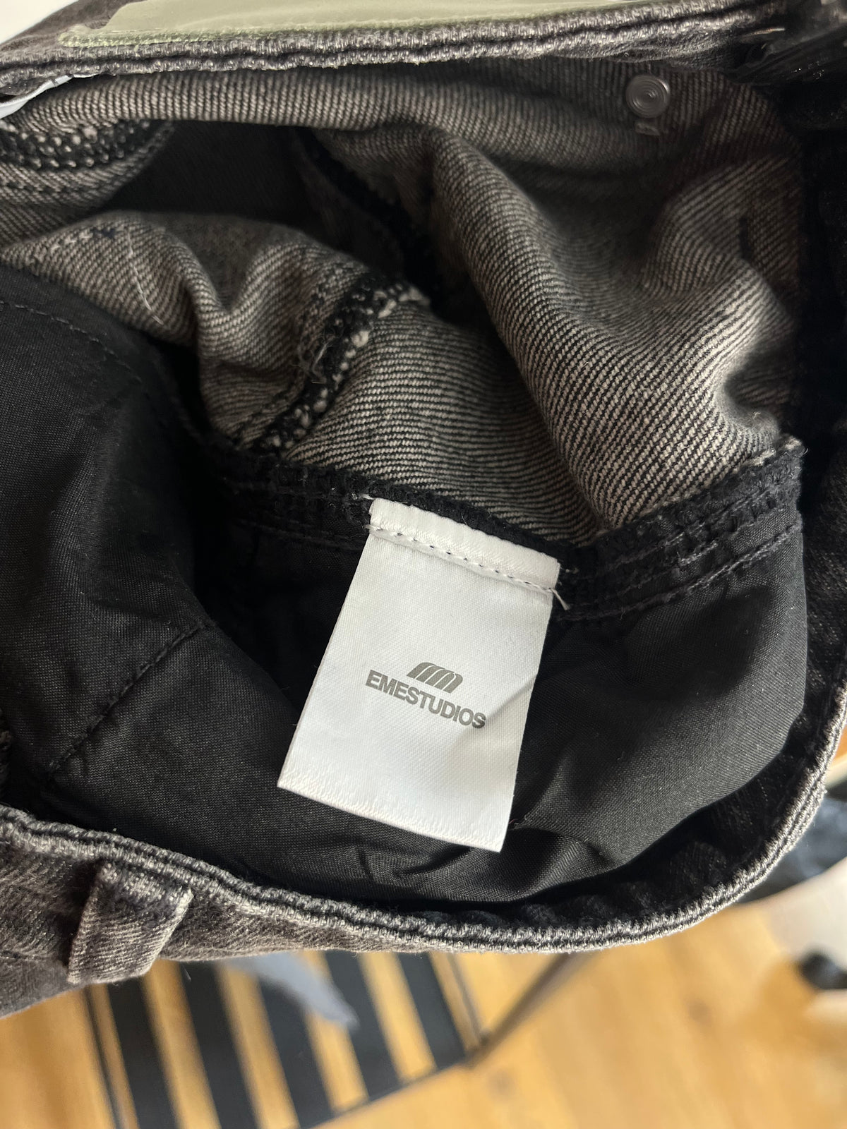 EME Washed Black Jeans - EU 42 UK 32