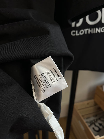 About:Blank Black T-Shirt - Medium