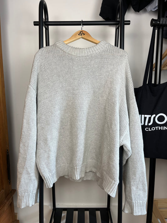 Destructive Grey Knit - Large