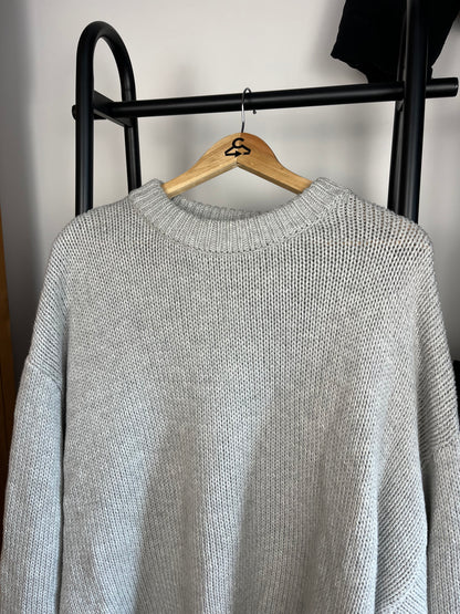 Destructive Grey Knit - Large