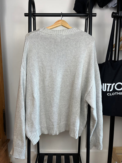 Destructive Grey Knit - Large