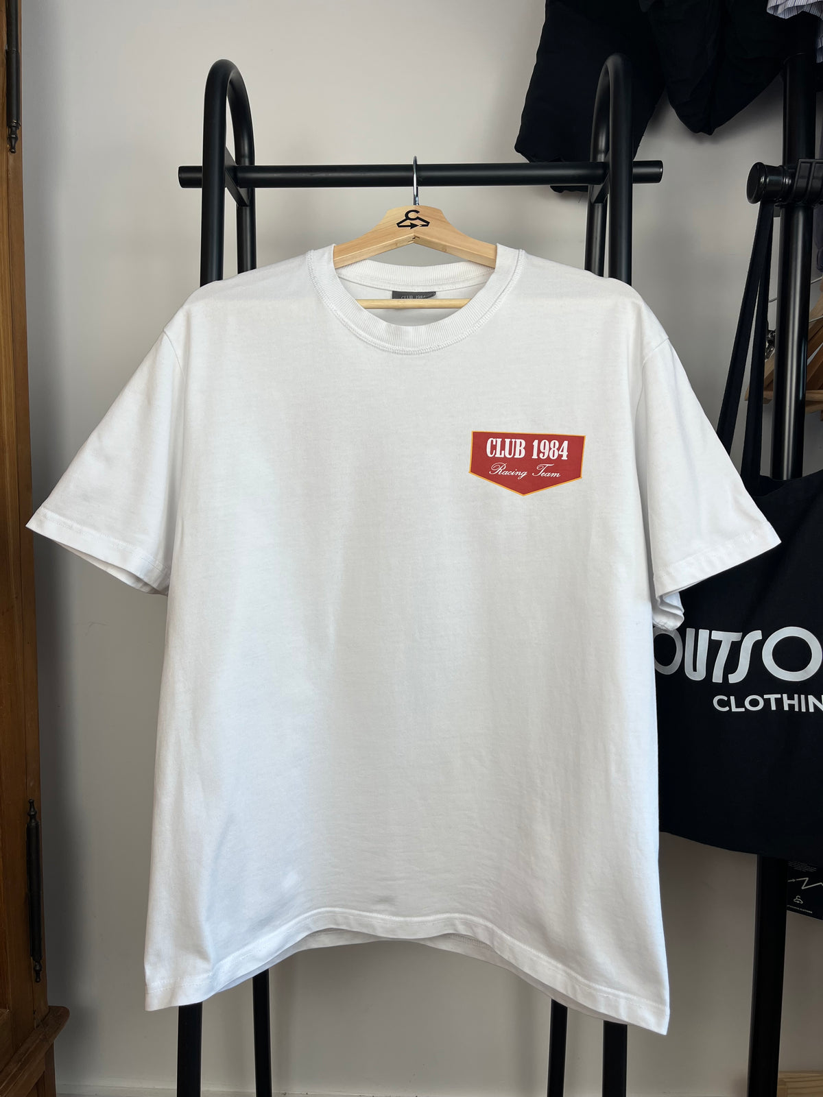 Club 1984 White T-Shirt - Medium