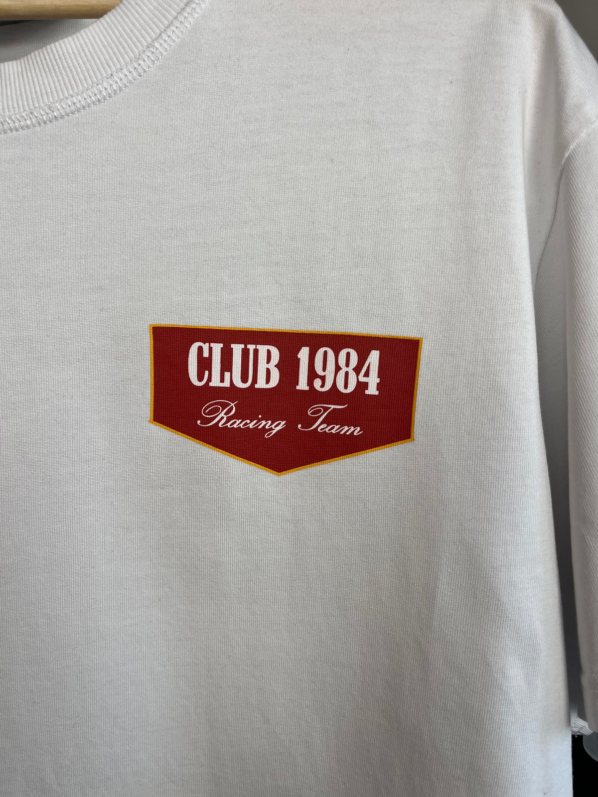 Club 1984 White T-Shirt - Medium