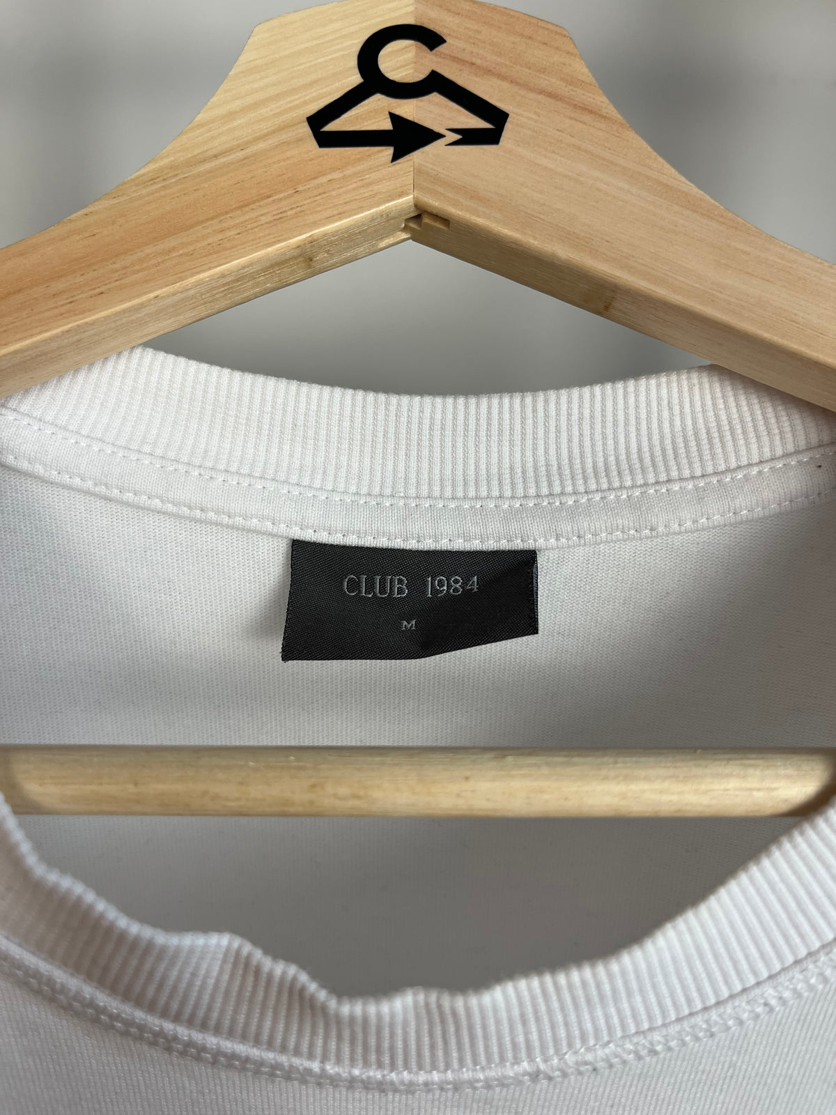 Club 1984 White T-Shirt - Medium