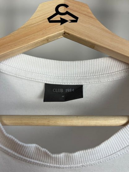Club 1984 White T-Shirt - Medium
