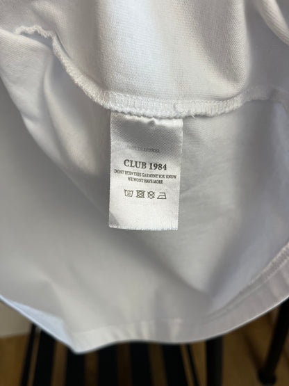 Club 1984 White T-Shirt - Medium