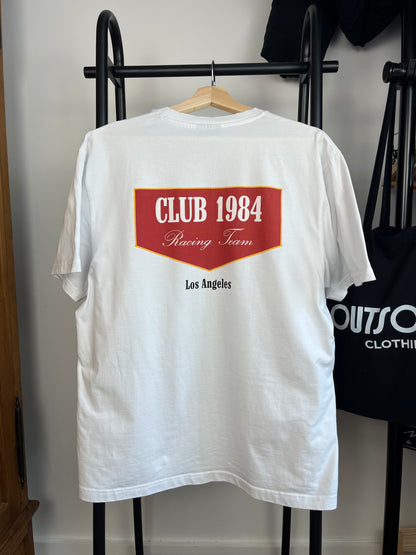 Club 1984 White T-Shirt - Medium