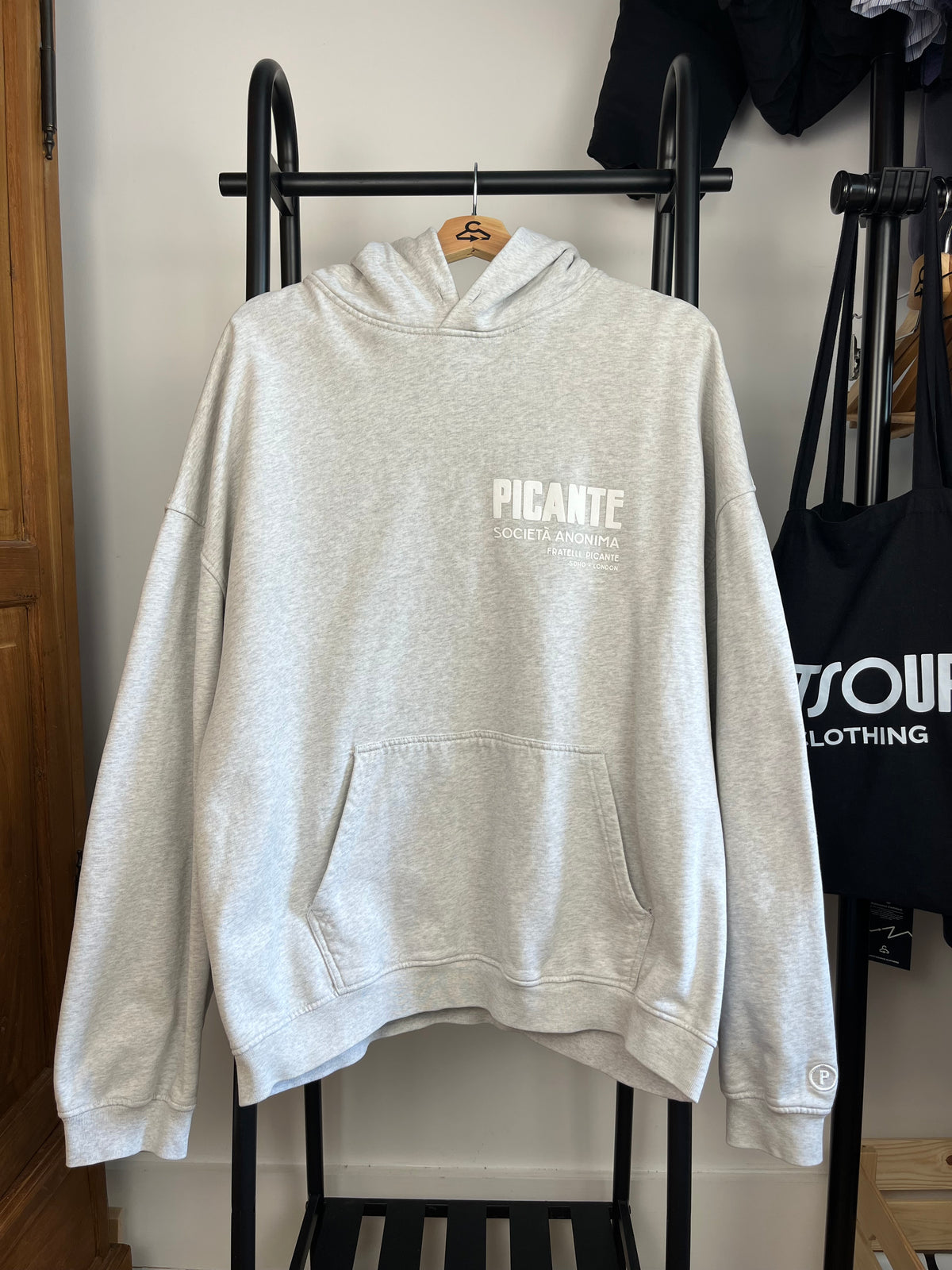 Picante Grey Hoodie - XXL