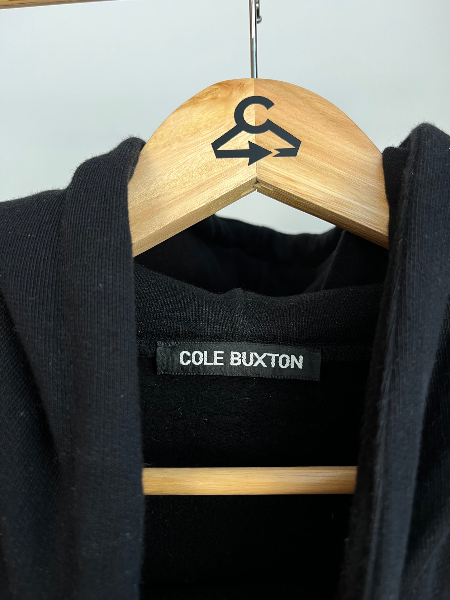 Cole Buxton Black Hoodie - Medium