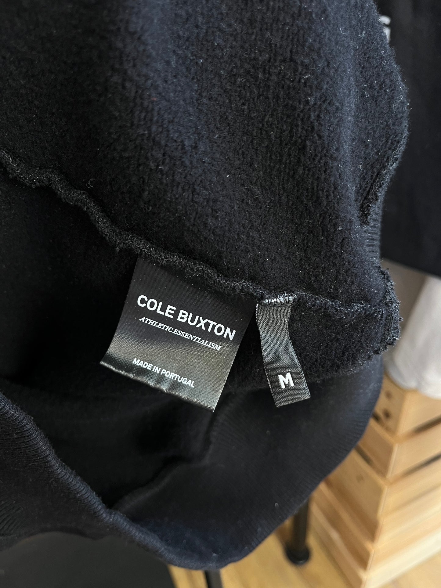 Cole Buxton Black Hoodie - Medium