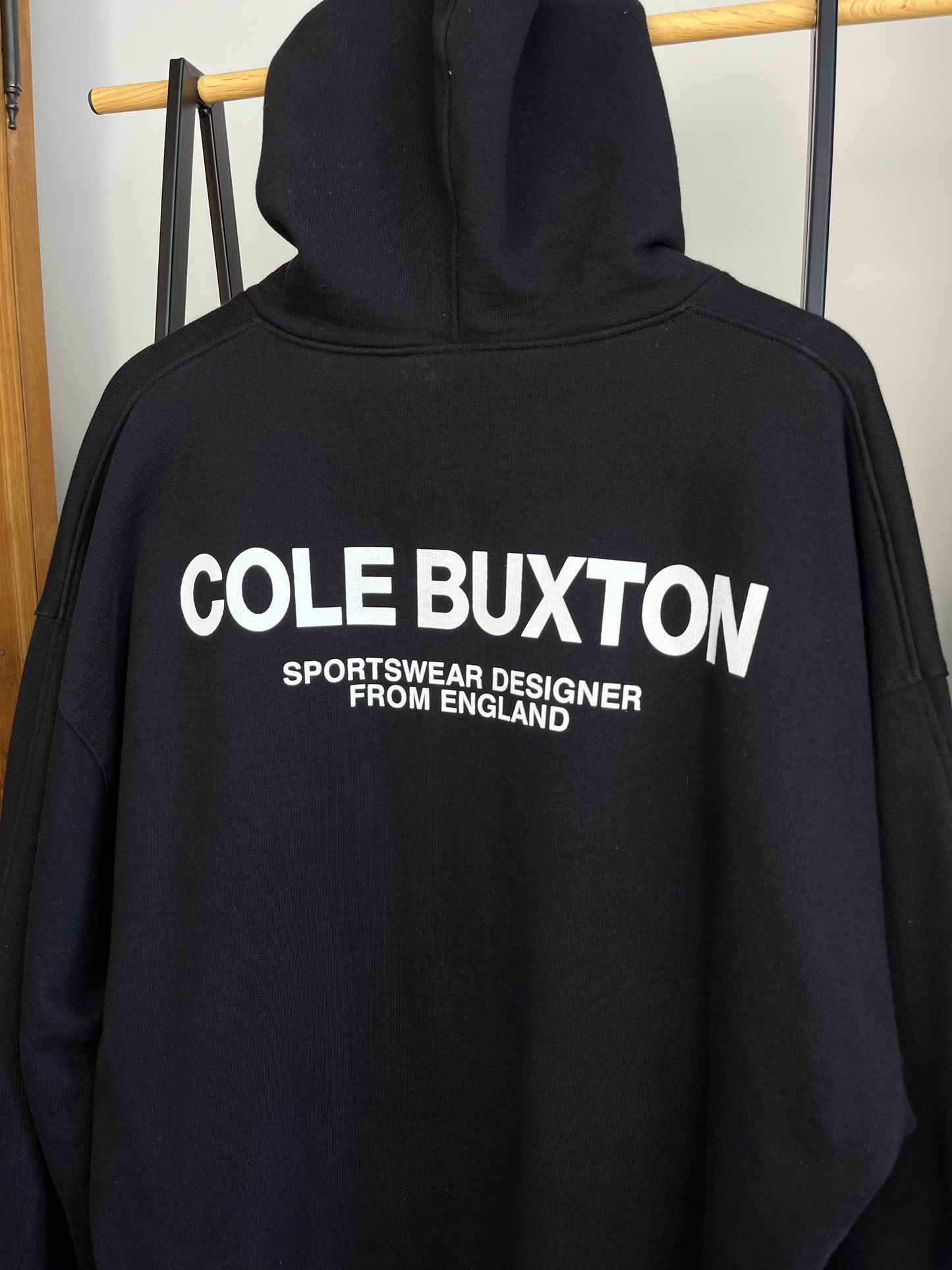 Cole Buxton Black Hoodie - Medium
