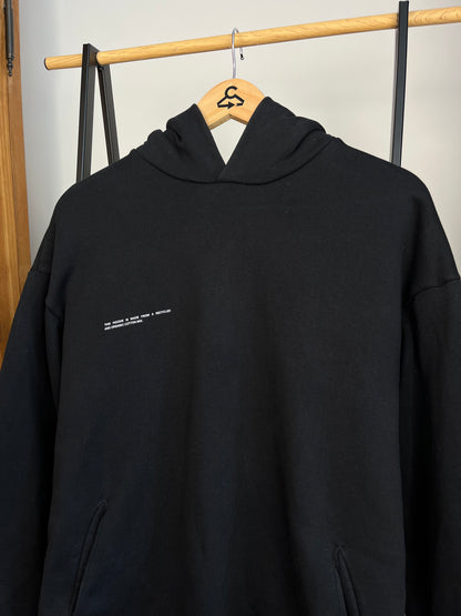 Pangaia Black Hoodie - Medium