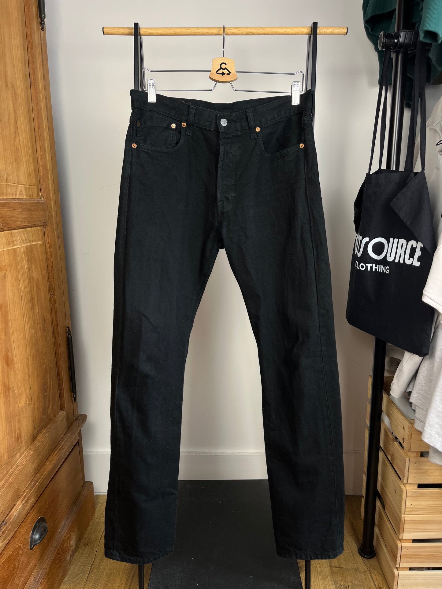 Levi’s 501 Black Jeans W32 L32